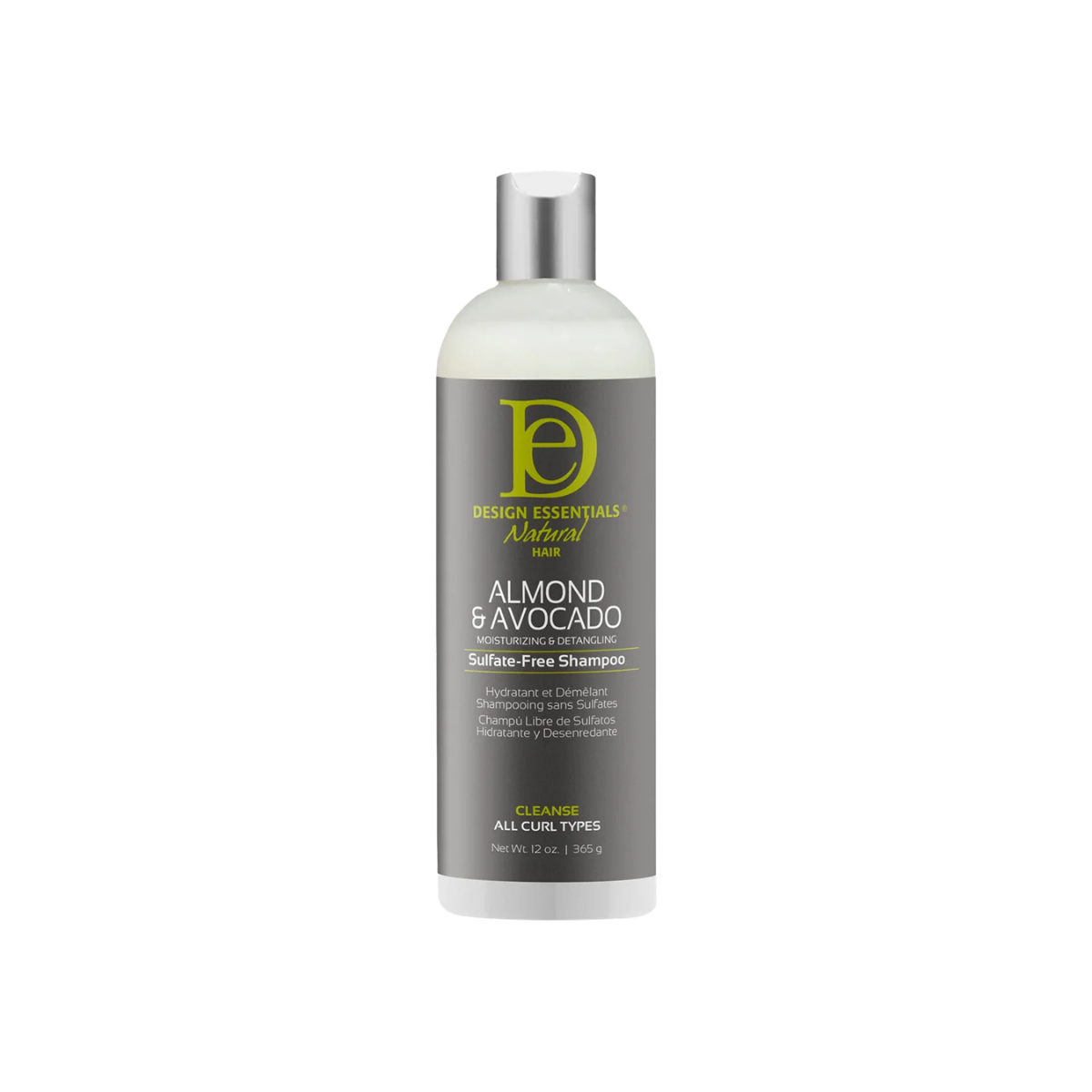 DESIGN ESSENTIALS ALMOND & AVOCADO MOISTURIZING SHAMPOO