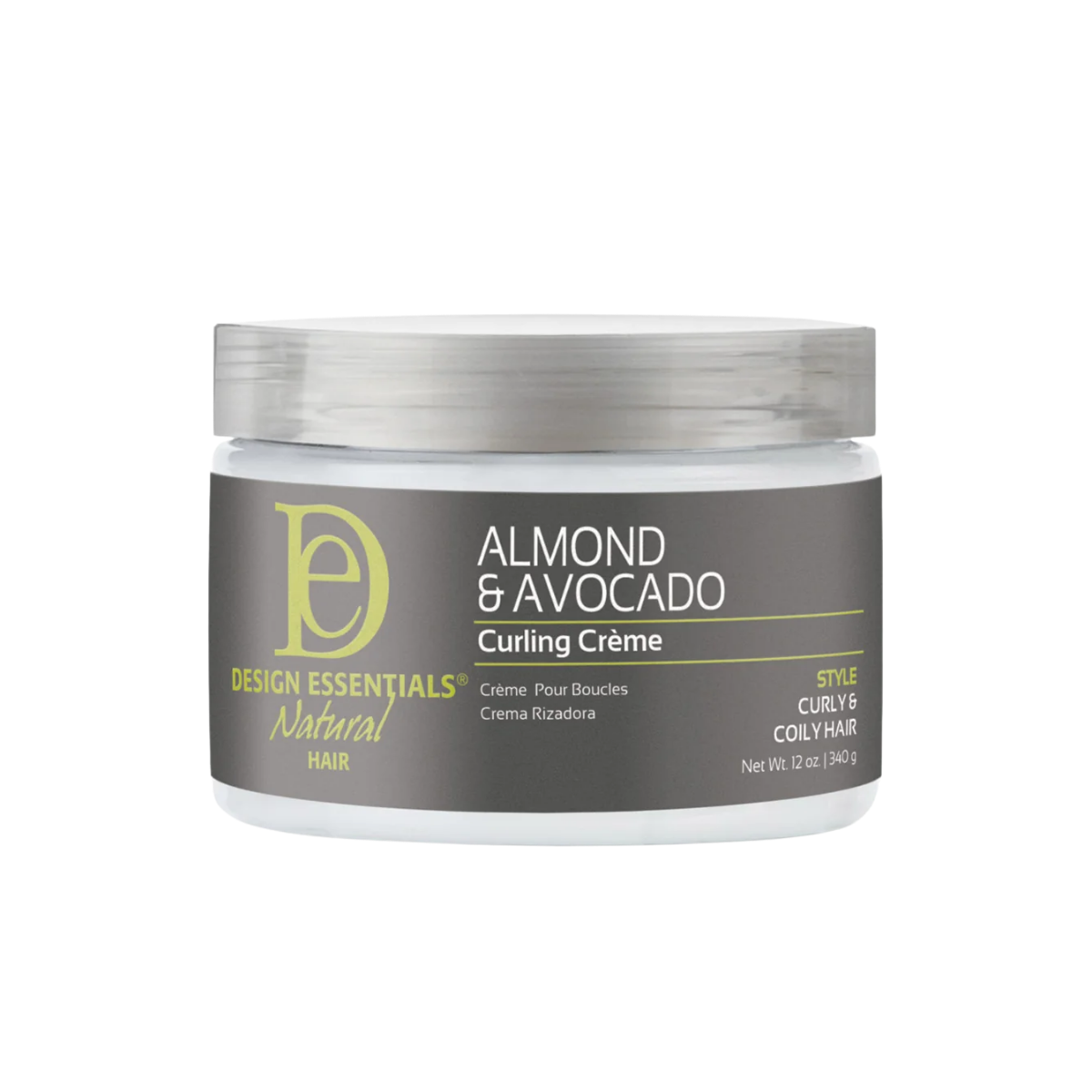 DESIGN ESSENTIALS ALMOND & AVOCADO CURL CREME
