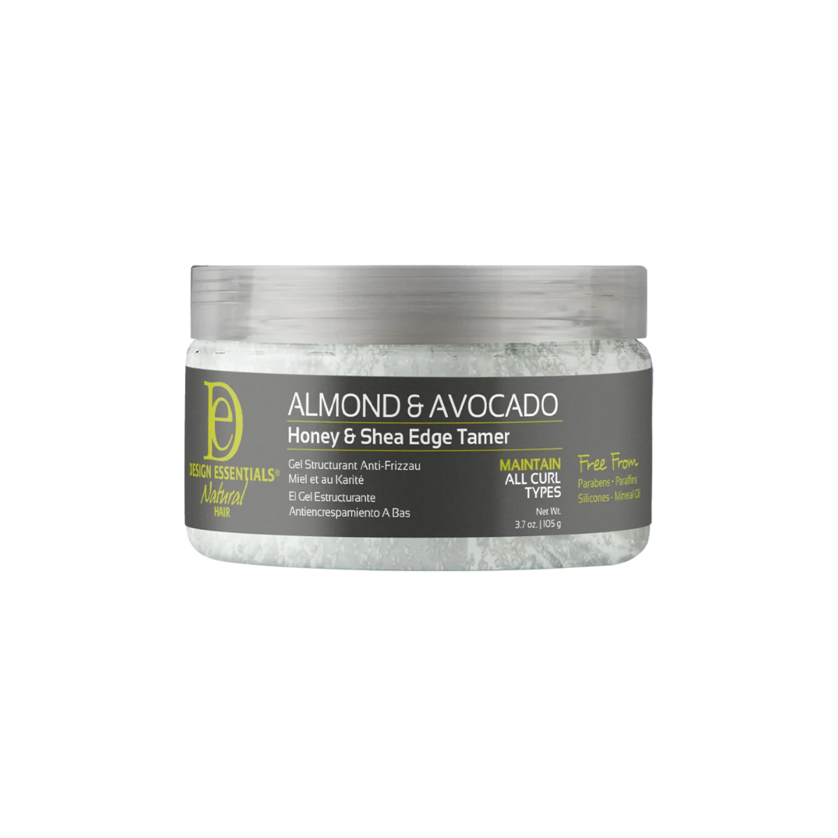 DESIGN ESSENTIALS ALMOND & AVOCADO HONEY & SHEA EDGE TAMER