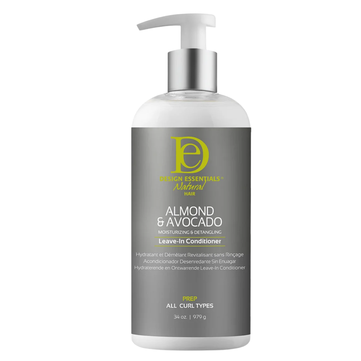 DESIGN ESSENTIALS ALMOND & AVOCADO LEAVE-IN CONDITIONER