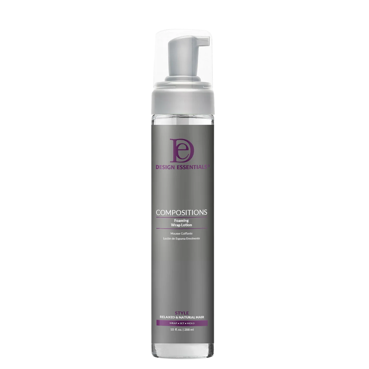 DESIGN ESSENTIALS COMPOSITION FOAMING WRAP LOTION