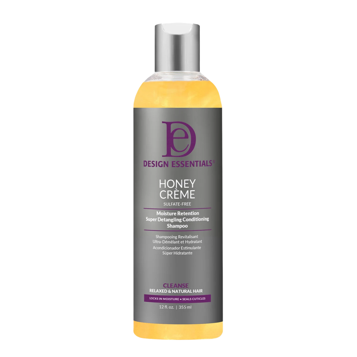 DESIGN ESSENTIALS HONEY CREME MOISTURE RETENTION SUPER DETANGLING SHAMPOO