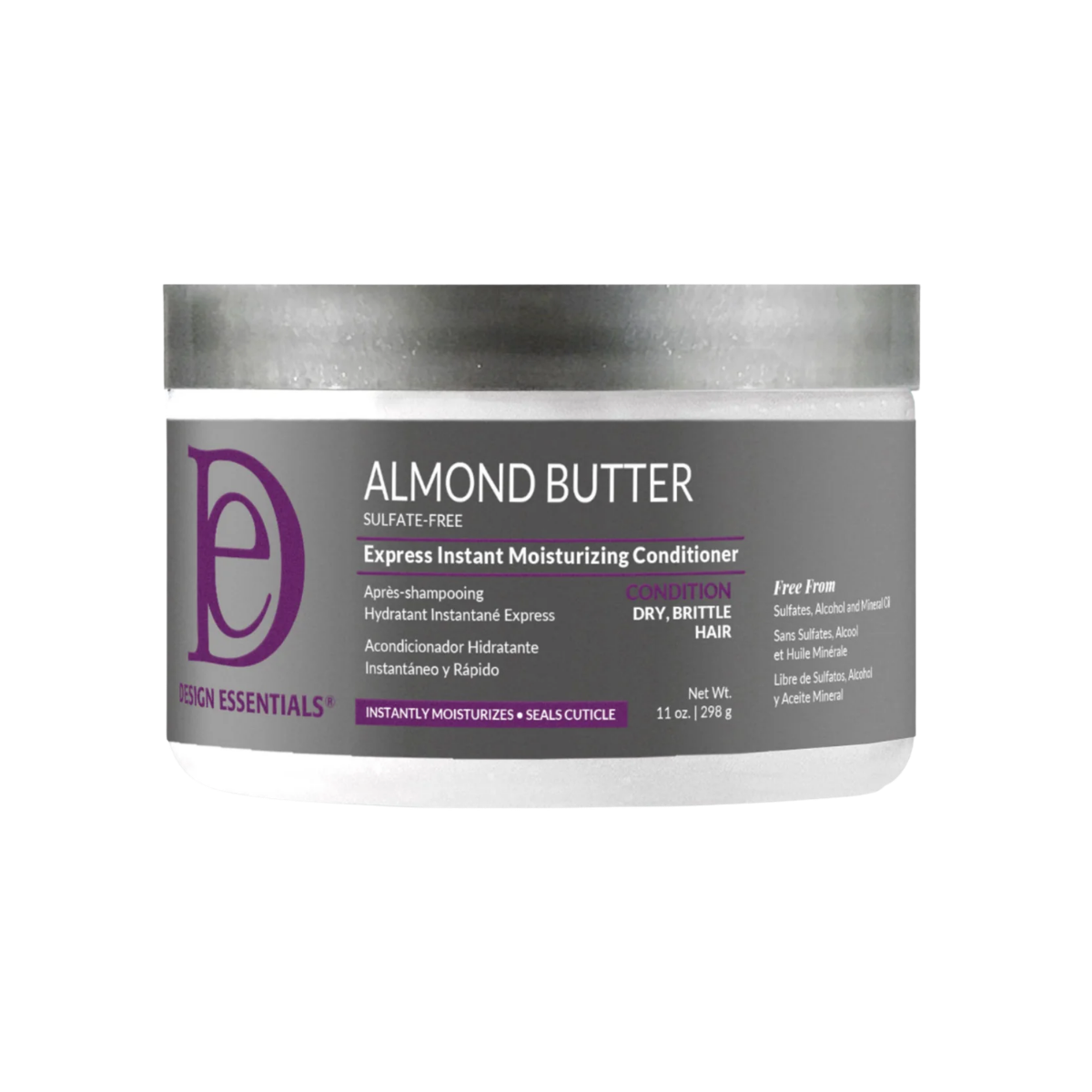 DESIGN ESSENTIALS ALMOND BUTTER MOISTURIZING CONDITIONER