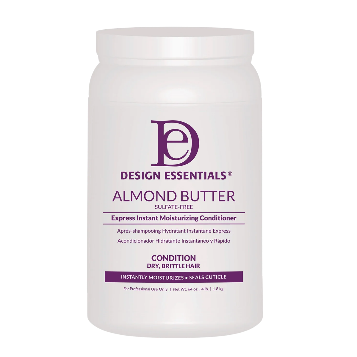 DESIGN ESSENTIALS ALMOND BUTTER MOISTURIZING CONDITIONER