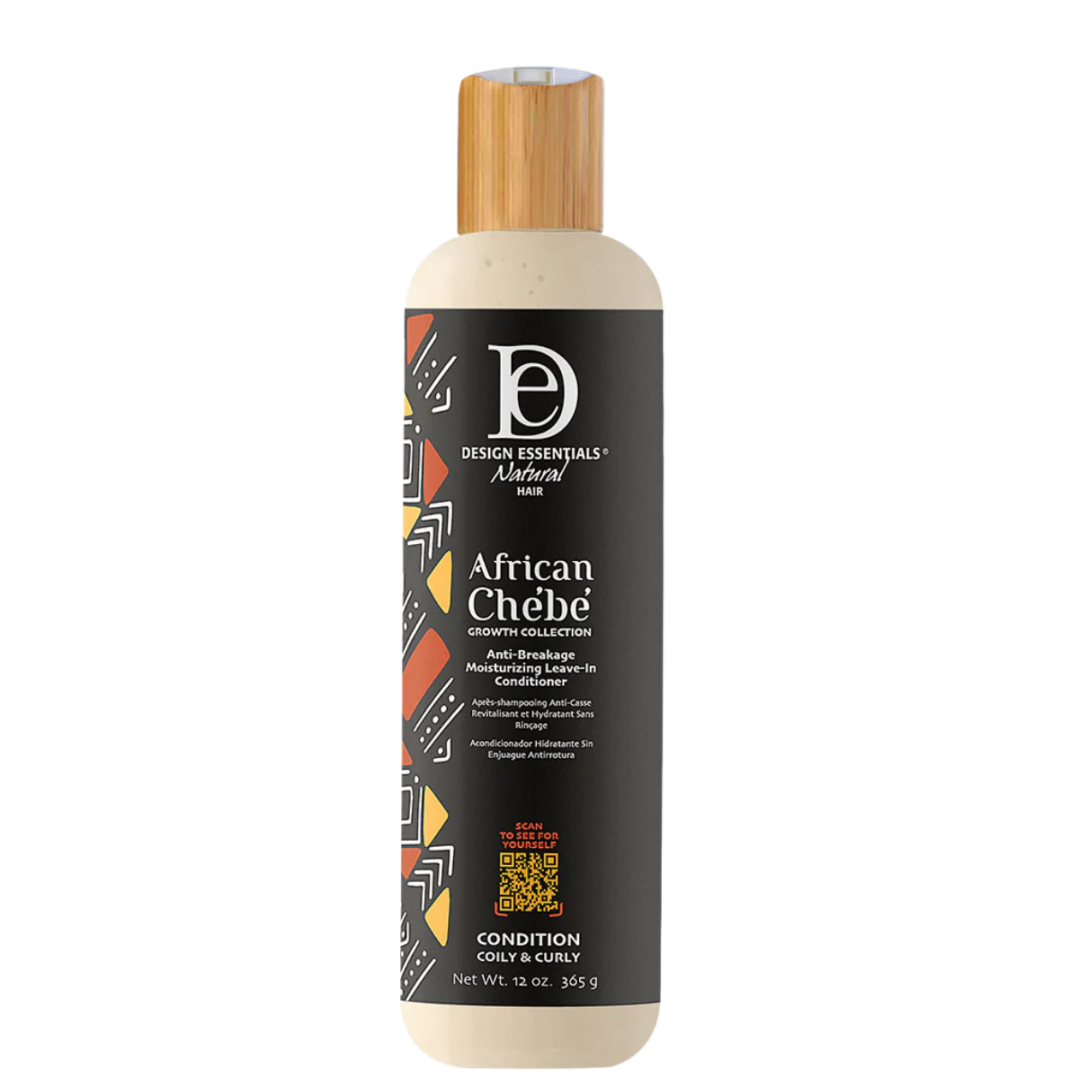 DESIGN ESSENTIALS AFRICAN CHEBE ANTI BREAKAGE MOISTURIZING LEAVE-IN CONDITIONER