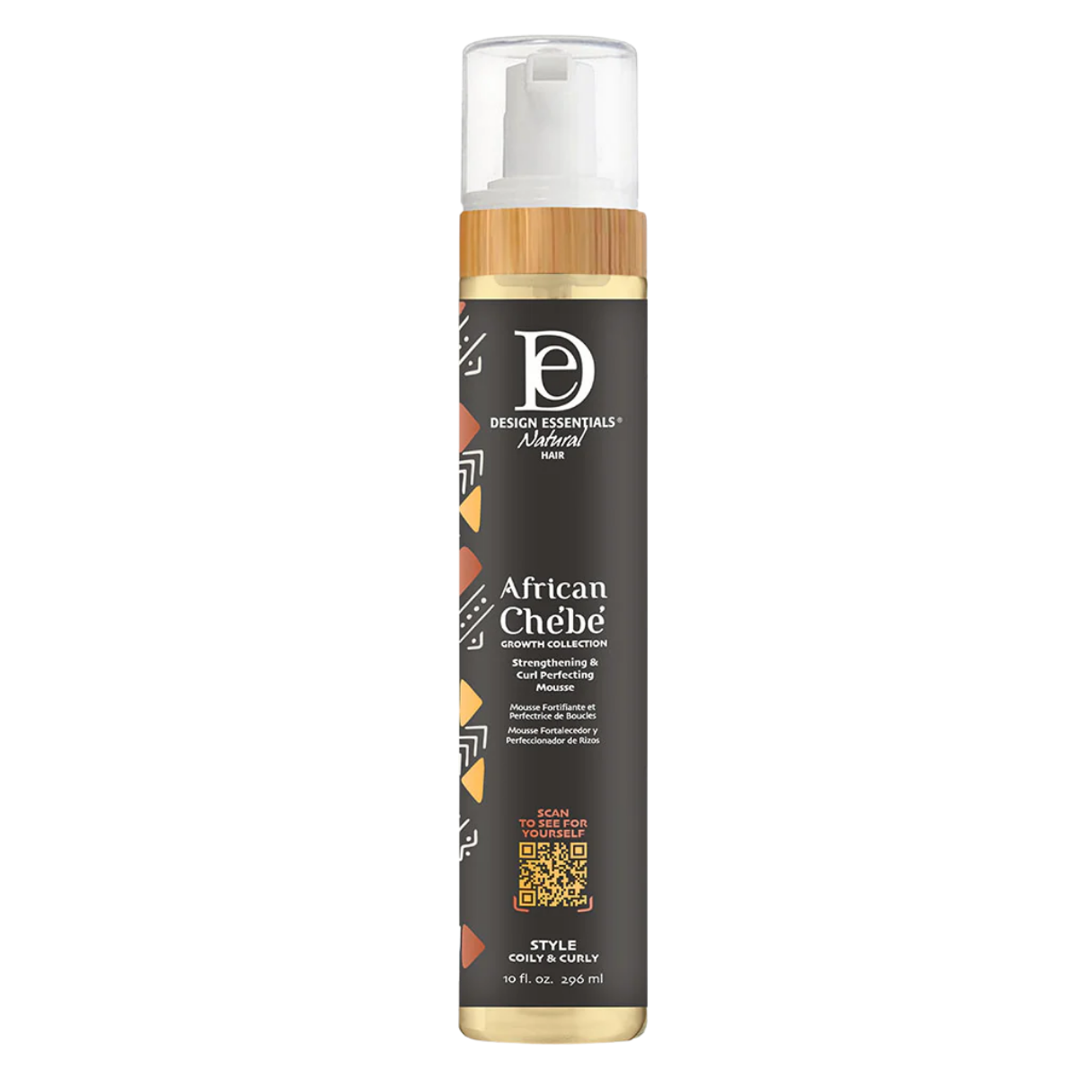 DESIGN ESSENTIALS AFRICAN CHEBE CURL PERFECTING MOUSSE