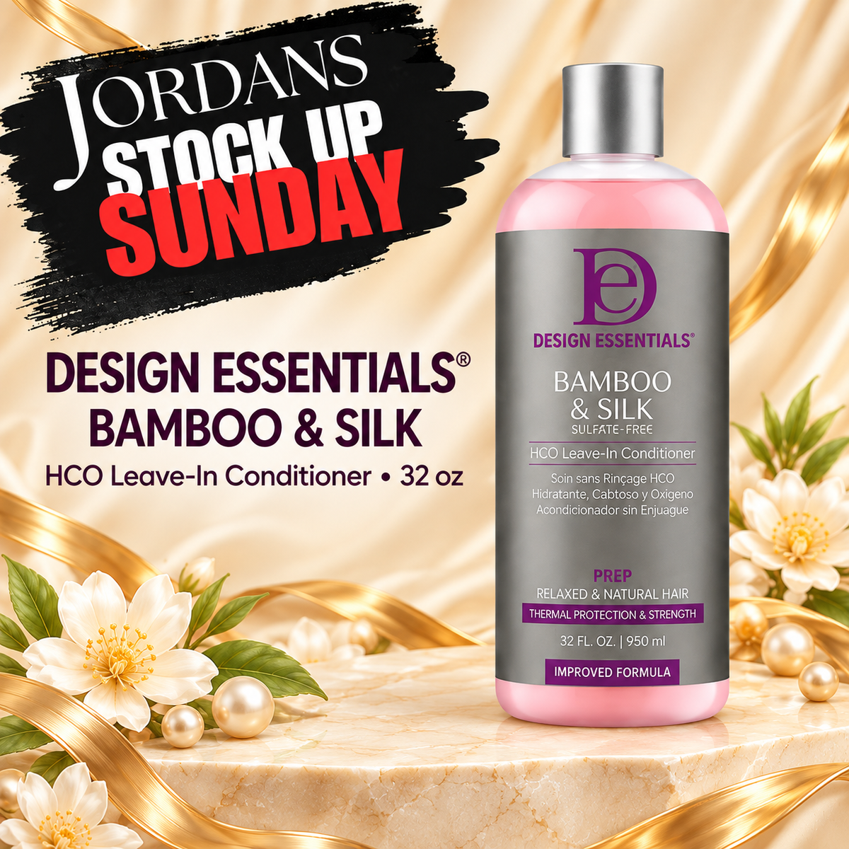 DESIGN ESSENTIALS BAMBOO & SILK