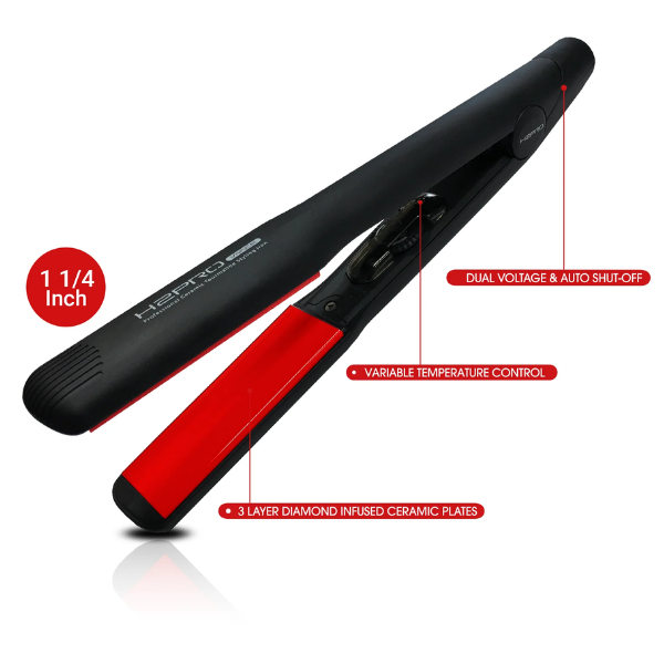 H2PRO VIVACE CERAMIC FLAT IRON 1 1/4"