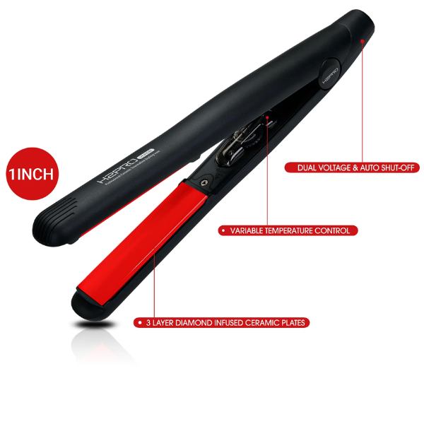 H2PRO VIVACE CERAMIC FLAT IRON 1"