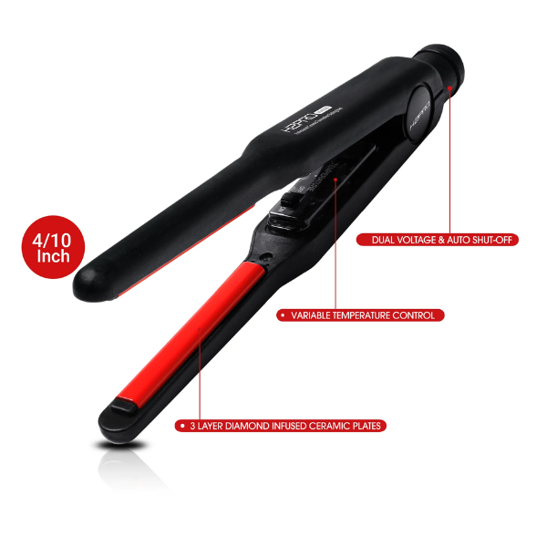 H2PRO VIVACE CERAMIC FLAT IRON 4/10"